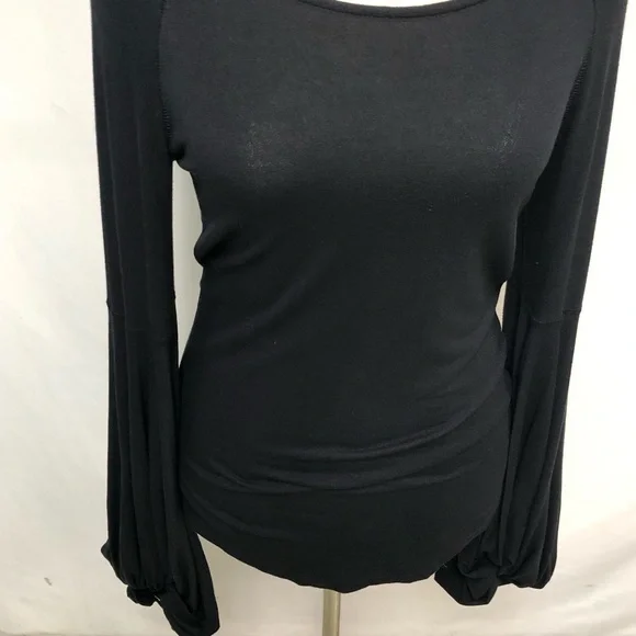 ❌SOLD❌ Free People Black To The Tropics Top Sz S - Picture 7 of 13